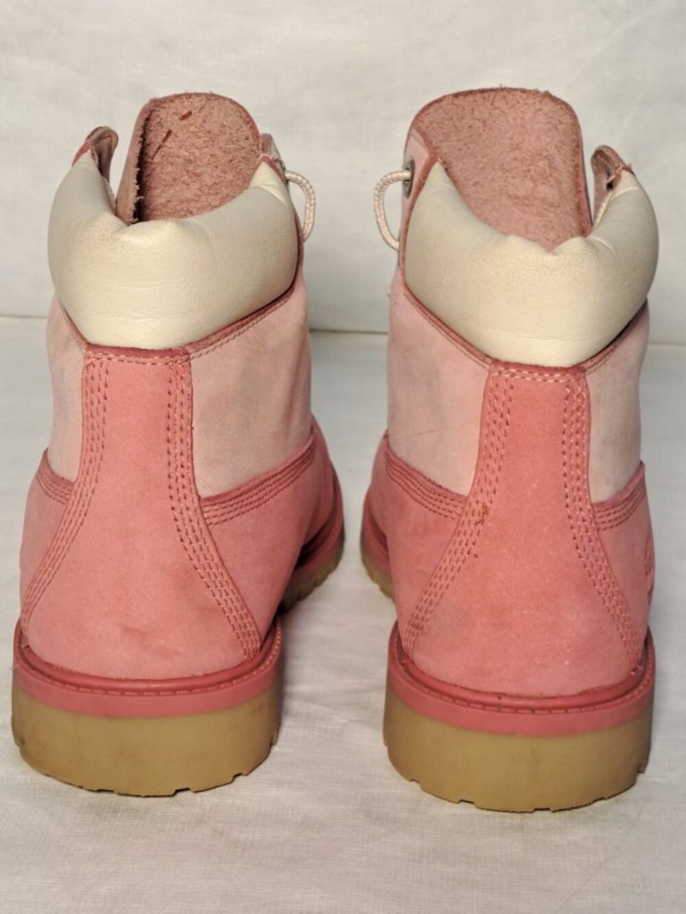 Timberland 6" Premium Waterproof Boots Pink Girls Size 6.5 Big Kid w/ Box - Picture 7 of 14